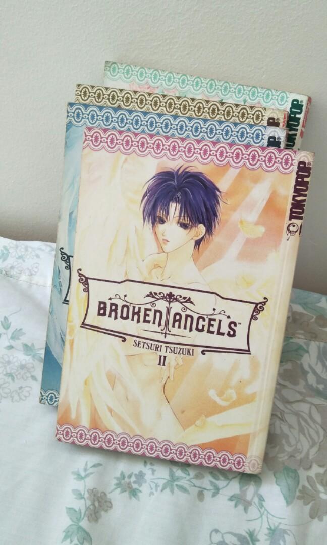 Broken Angels Vol 1 - 4 (Category: Comics & Manga) located in Quezon City. Submitted by sachicharon (Listing ID 242974164, Image 2). Description: Fujiwara Sunao is a rather unusual young lady. Not only does she prefer to wear her hair short and dress like a boy, but she also possesses the power to control water! One might think Fujiwara would be an odd fit at her school, but strangely, she's not. Between the destructive and demented school presid