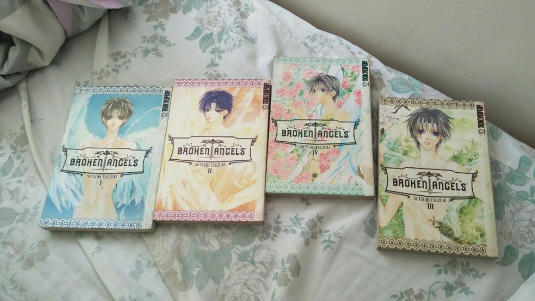 Broken Angels Vol 1 - 4 (Category: Comics & Manga) located in Quezon City. Submitted by sachicharon (Listing ID 242974164, Image 3). Description: Fujiwara Sunao is a rather unusual young lady. Not only does she prefer to wear her hair short and dress like a boy, but she also possesses the power to control water! One might think Fujiwara would be an odd fit at her school, but strangely, she's not. Between the destructive and demented school presid