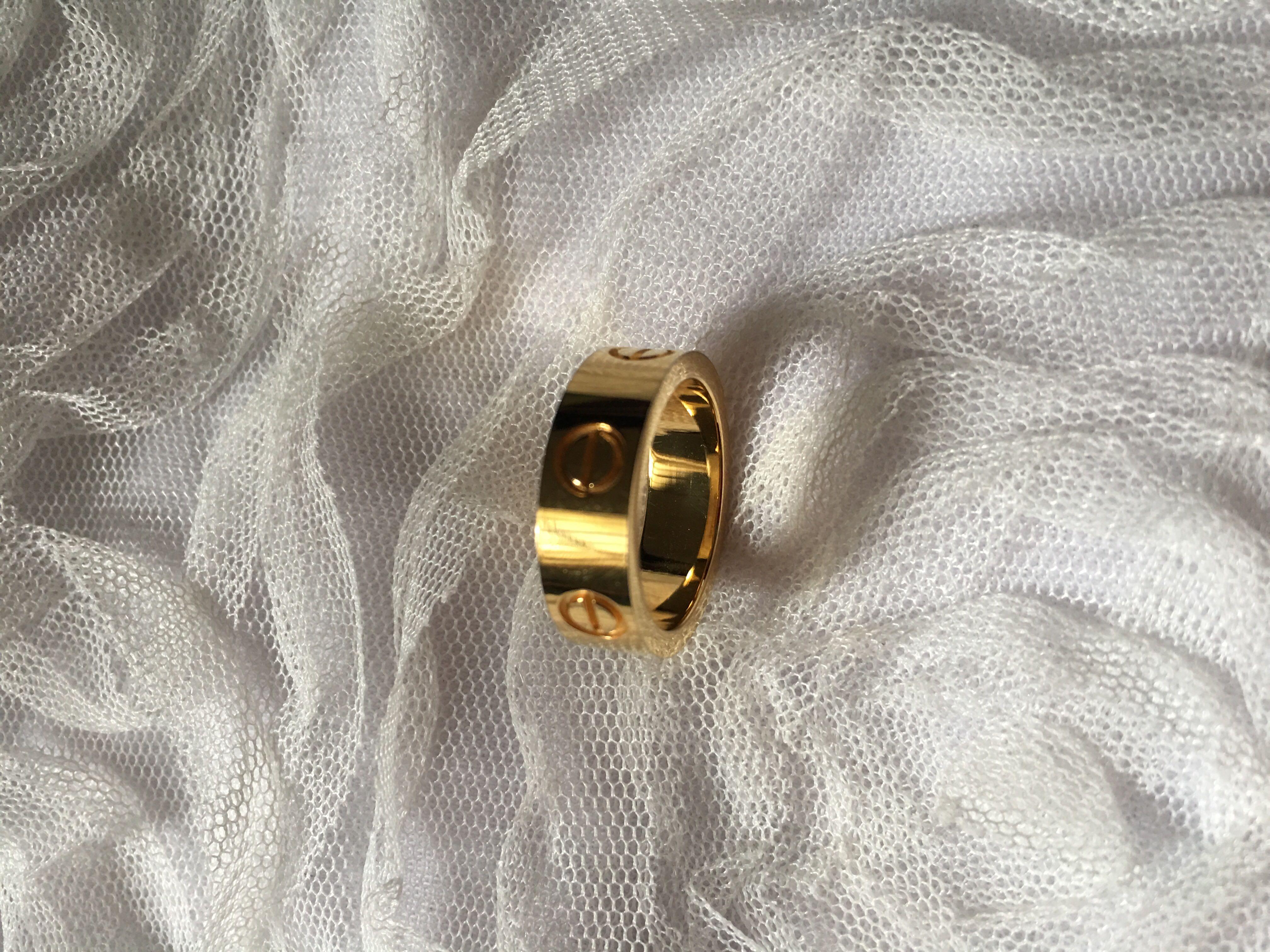 Cartier ring replica hot sale