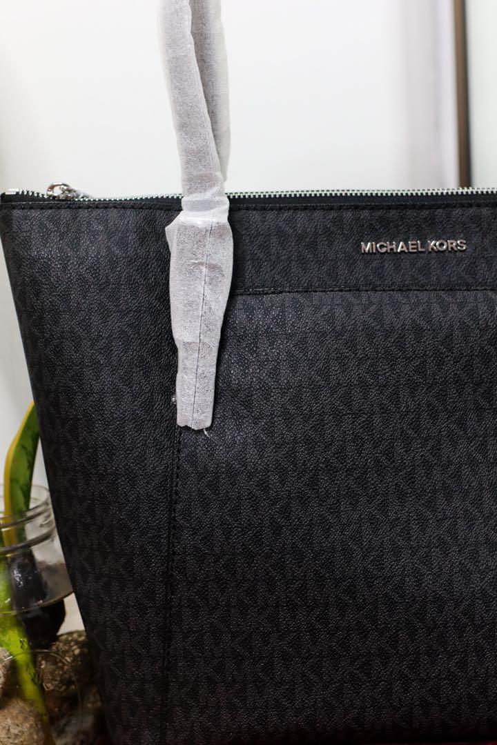 Clara Black Michael Kors Monograme Tote Luxury Bags Wallets on Carousell