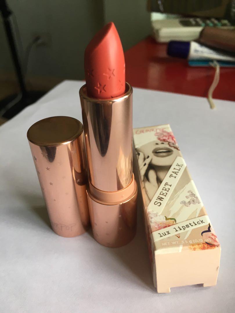 Colourpop Lux Lipstick in Ur Thriving (Category: Makeup) located in Manila. Submitted by bobachoo (Listing ID 242977522, Image 2). Description: SWATCHED ONLY! With box pa. SRP in BeautyMNL is 650. .