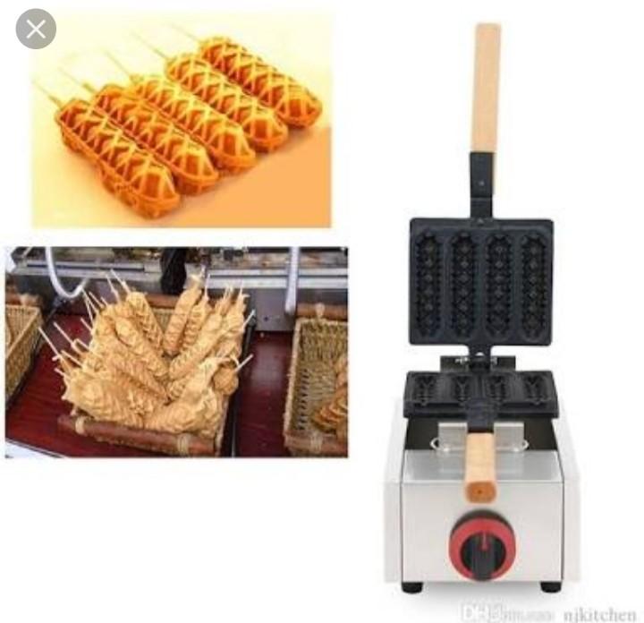 Corn Dog Waffle Maker (Category: Ice-cream Makers) located in Malabon City. Submitted by bunasonny (Listing ID 243003221, Image 2). Description: Corn dog waffle maker (Gas type) Model: NP-552 Number of waffle: 4pieces/time Heat source: gas LPG Dimension: 40x22x21cm Weight: 7kg Free delivery within Metro Manilla area. 1 year service warranty.. For inquiries: O9I7..86I..3482 Look for me Sonny Buna You can visit also my Fb page: MPI-Machineries.