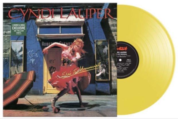 Cyndi Lauper She S So Unusual Barnes Noble Yellow Colored