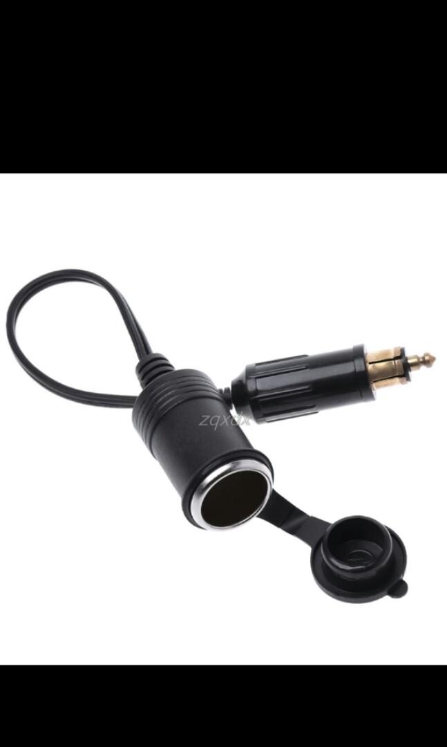Motorcycle Power Adapter DIN Hella Plug To QC 3.0 USB & Type C Charger Compatible With Bmw Triumph Tiger Ducati Motorcycle