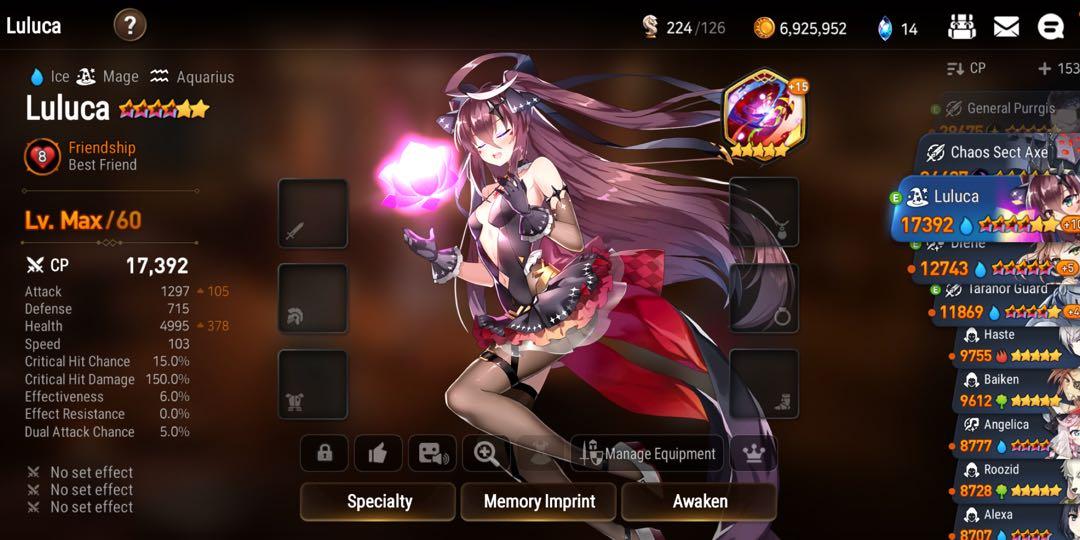 Epic Seven Global Limited Banner Heroes Rare Ss Bellona Blaze Dingo Diene Dizzy And More Mls Toys Games Video Gaming Video Games On Carousell
