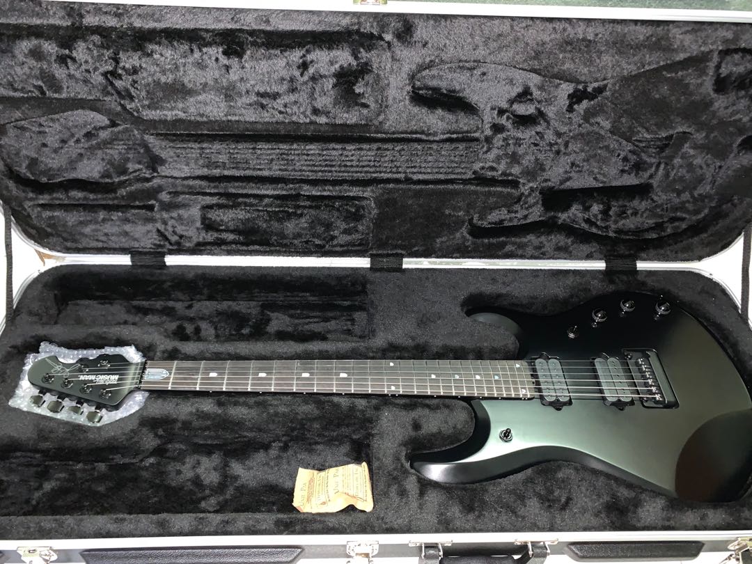 Ernie Ball Music Man JP6 Stealth Black Hobbies Toys Music
