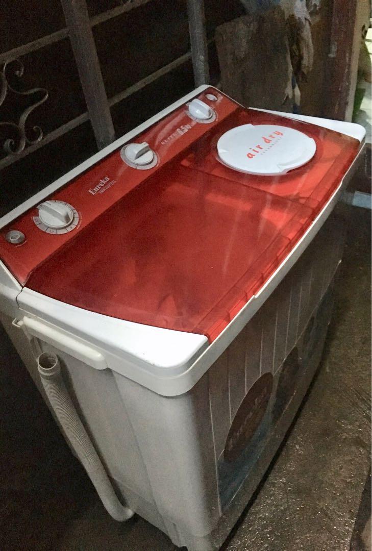 Eureka Twin Tub Washing Machine with Dryer, TV & Home Appliances