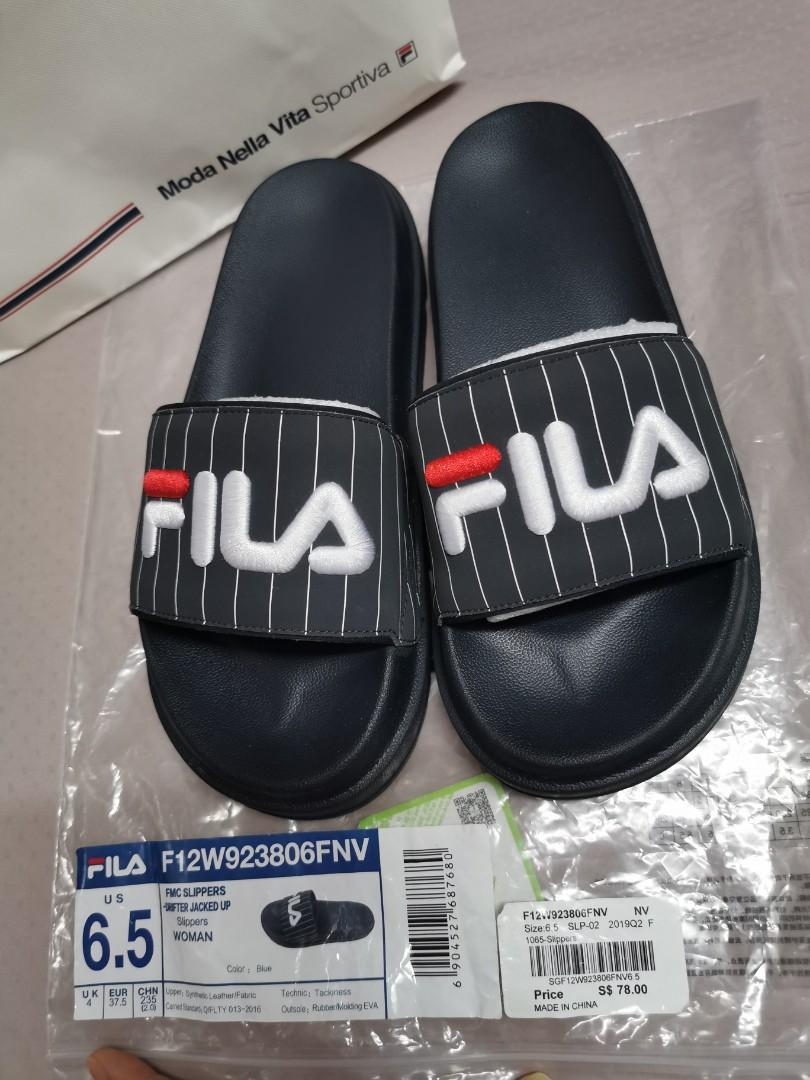 fila slip on slippers