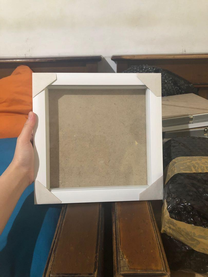 Download Frame Bingkai Box Bingkai 3d 20x20 Cm New Bingkai Scrapbook Perabotan Rumah Di Carousell