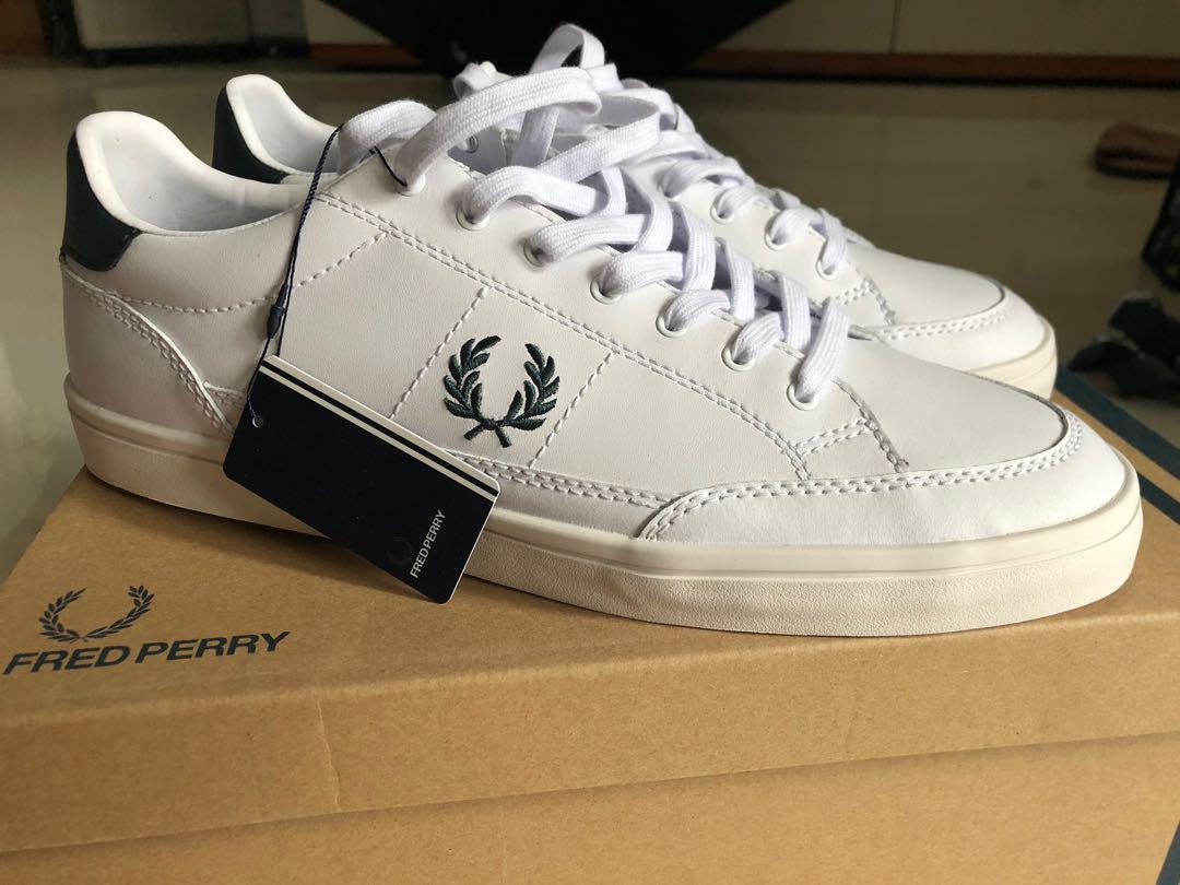Fred perry deuce premium leather sale