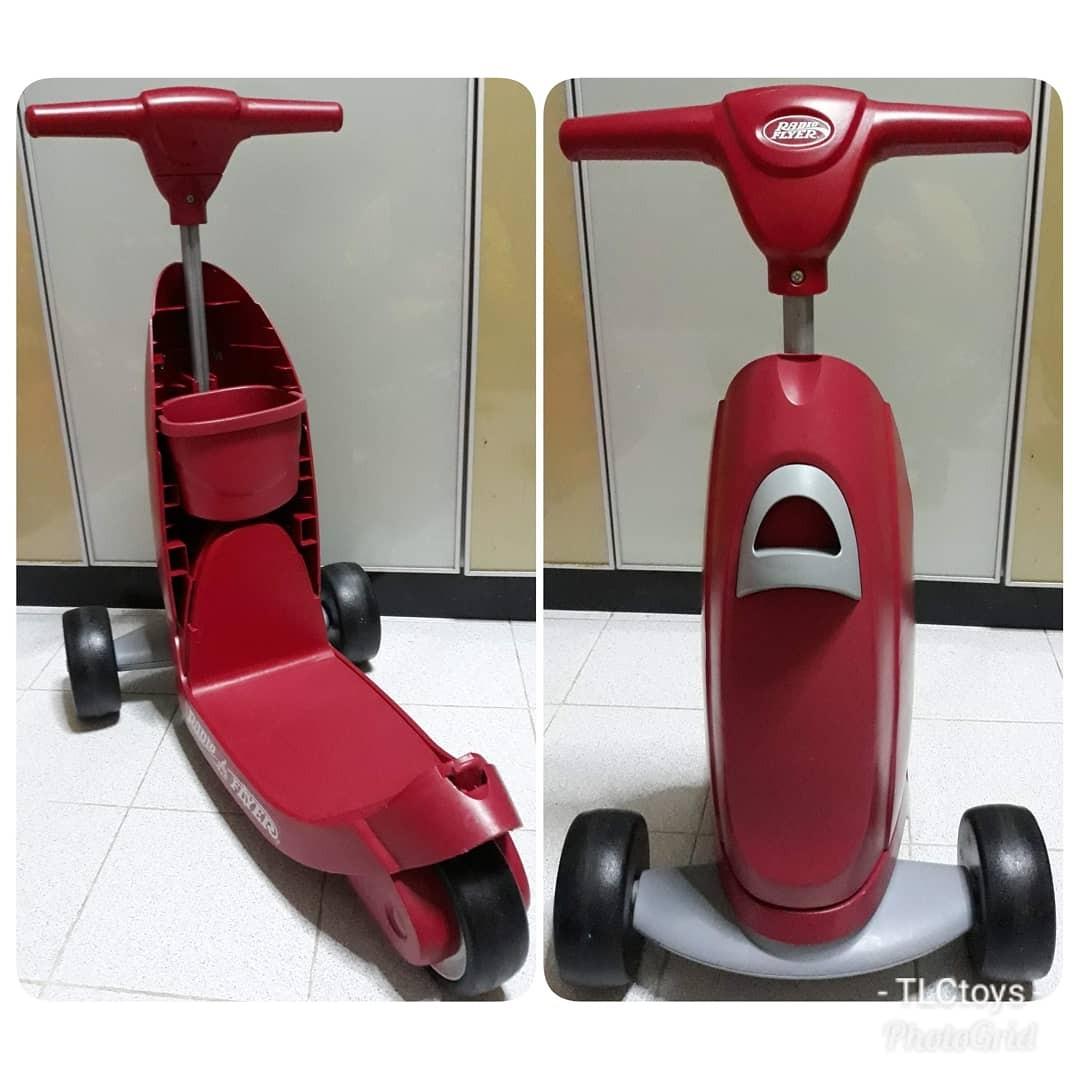 Radio flyer scooter ride sales on