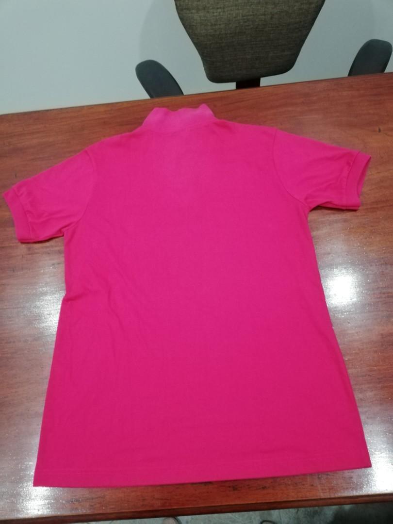 Fuchsia pink clearance polo shirt