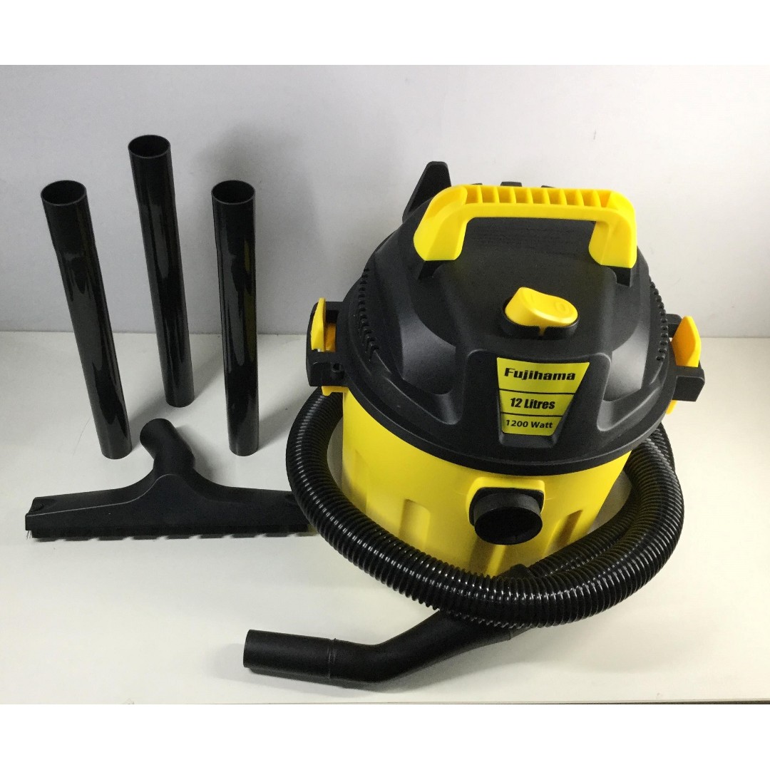 Fujihama Vacuum Cleaner 3in1 Wet Dry Blow 12lit 1200w Yellow