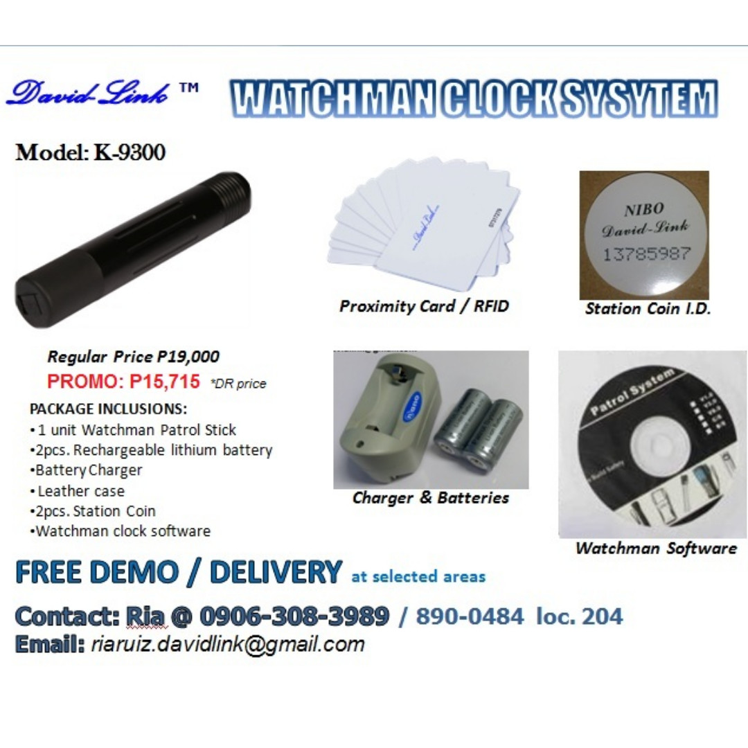 guard patrol stick watchman clock patrol roving system, Furniture