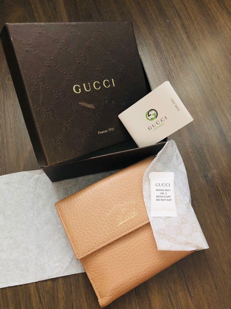 Gucci Wallet Beige Blue Female Wallet Luxury Bags Wallets on Carousell