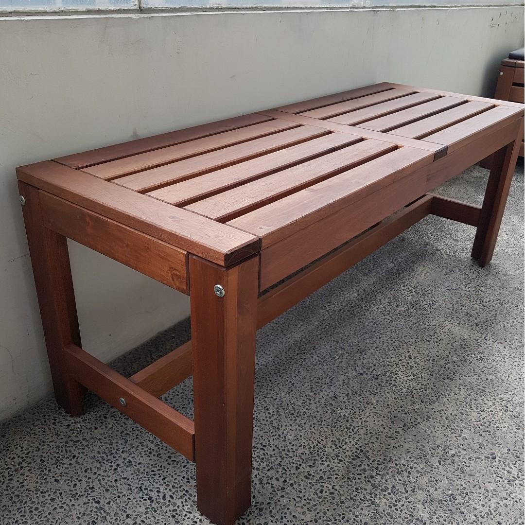 Ikea Applaro Outdoor Bench Home Furniture Furniture Fixtures