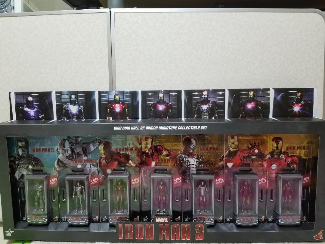 iron man hall of armor miniature collectible