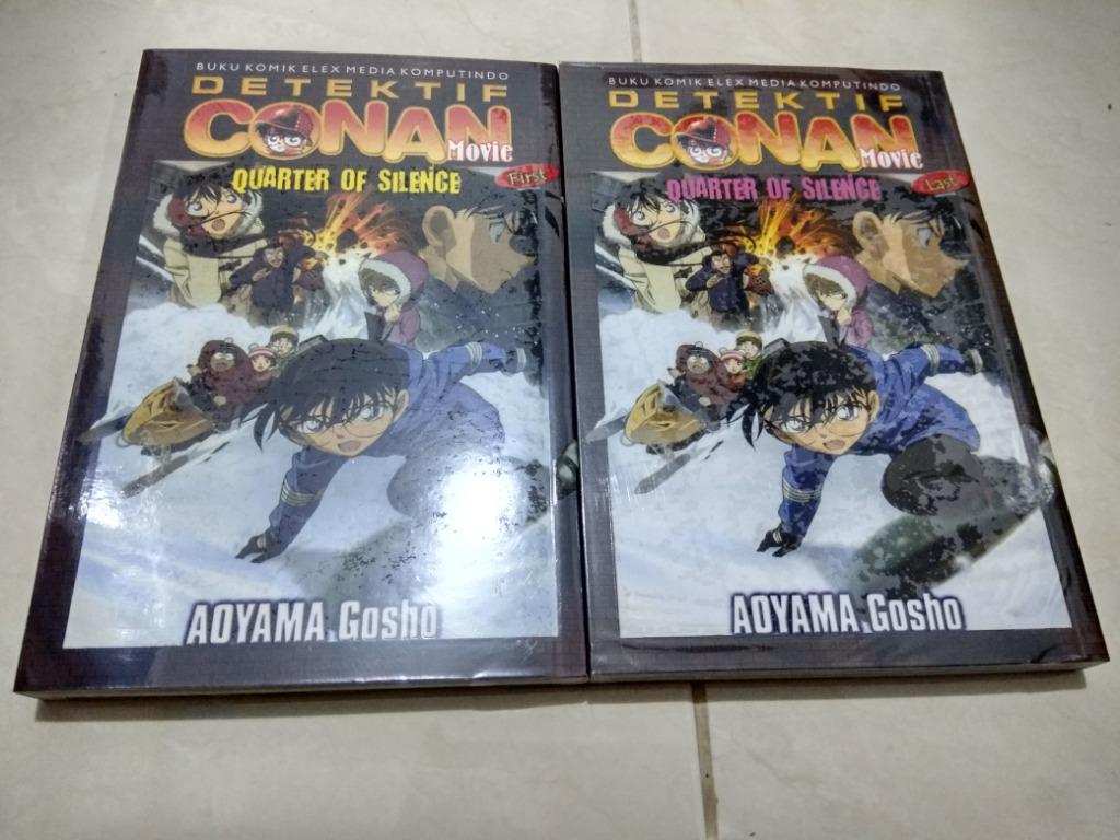 Wallpaper Komik Detektif Conan Movie Quarter Of Silence First Last Buku For Android Free