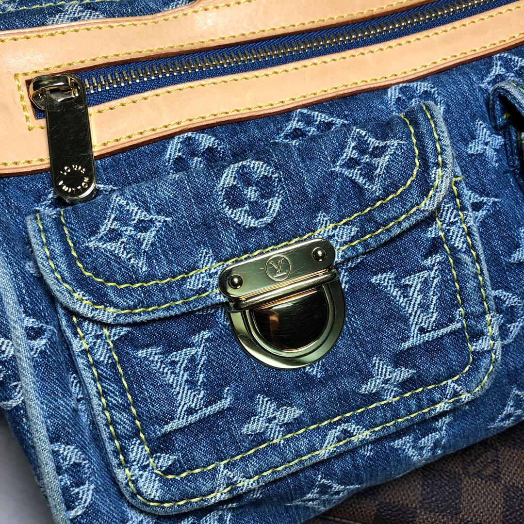 Louis Vuitton 2008 pre-owned Denim Monogram Neo Speedy Handbag