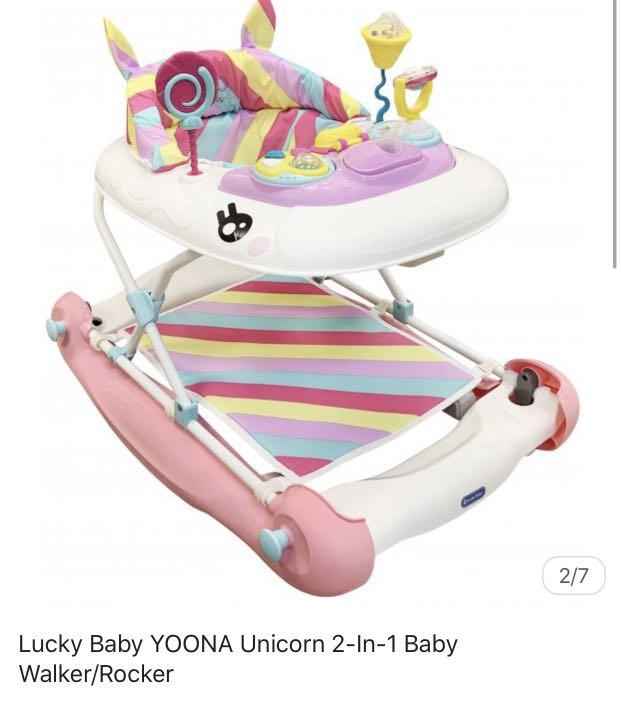 baby unicorn walker