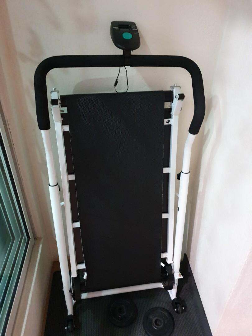 Manual Treadmill Sports Weights Gym Equipment On Carousell