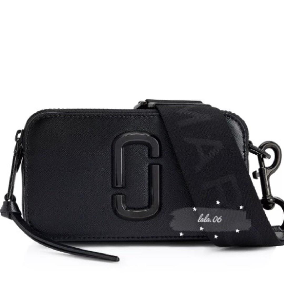 marc jacobs snapshot bag all black