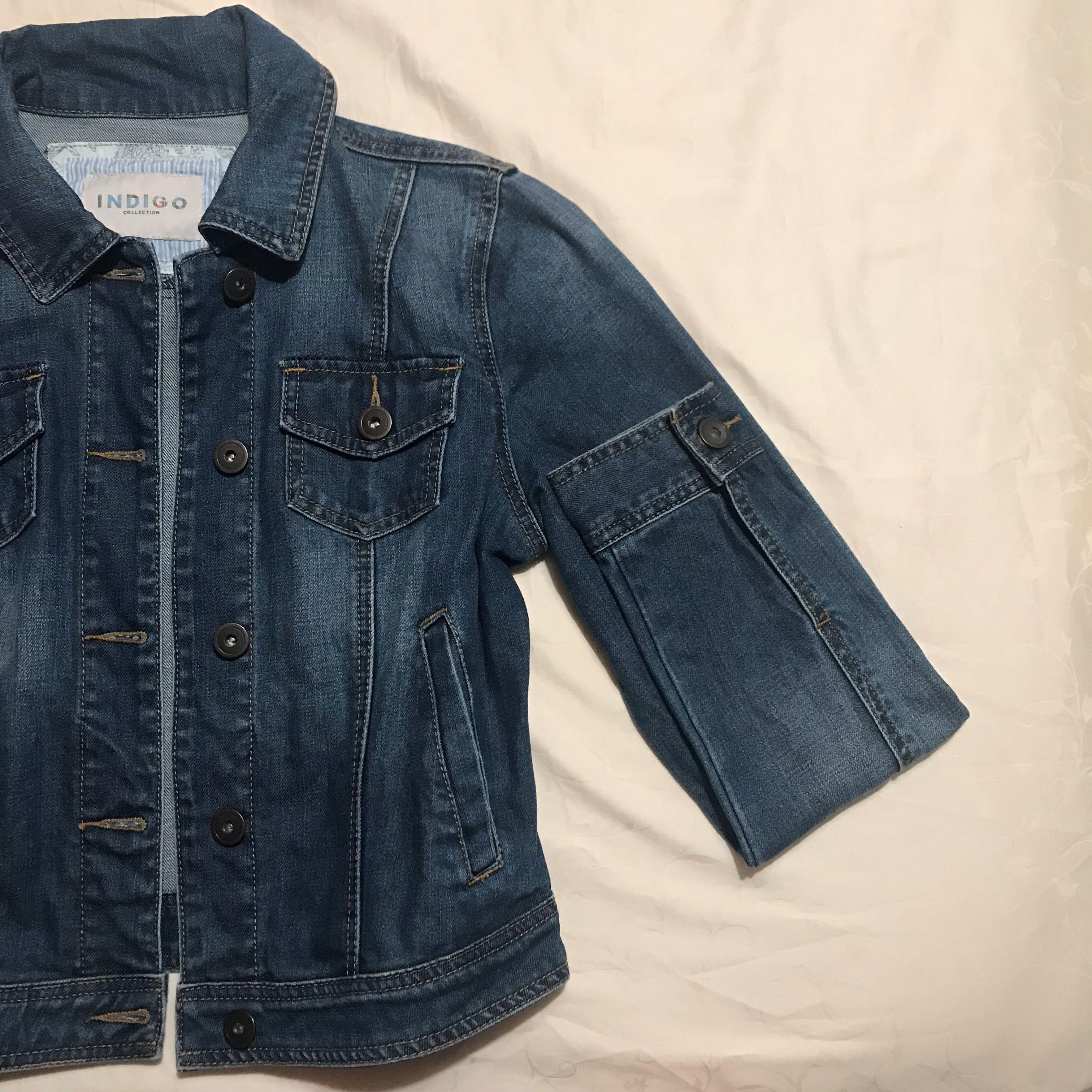 marks and spencer indigo denim jacket