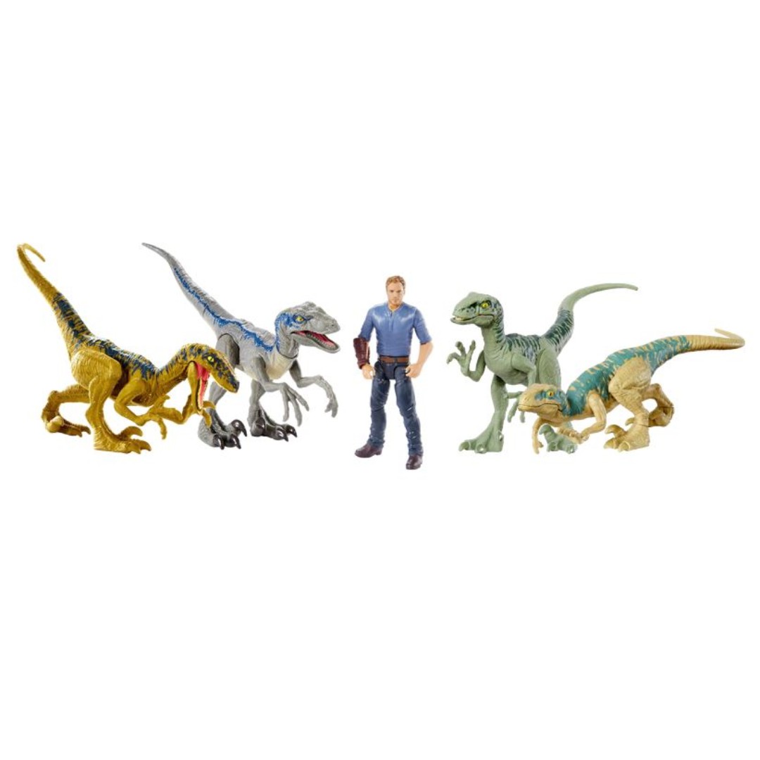 jurassic world attack pack blue