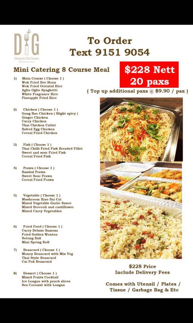 Mini Buffet Catering 20 Paxs Set Food Drinks Instant Food On Carousell A price sheet template is one of the handy tools you can use. carousell