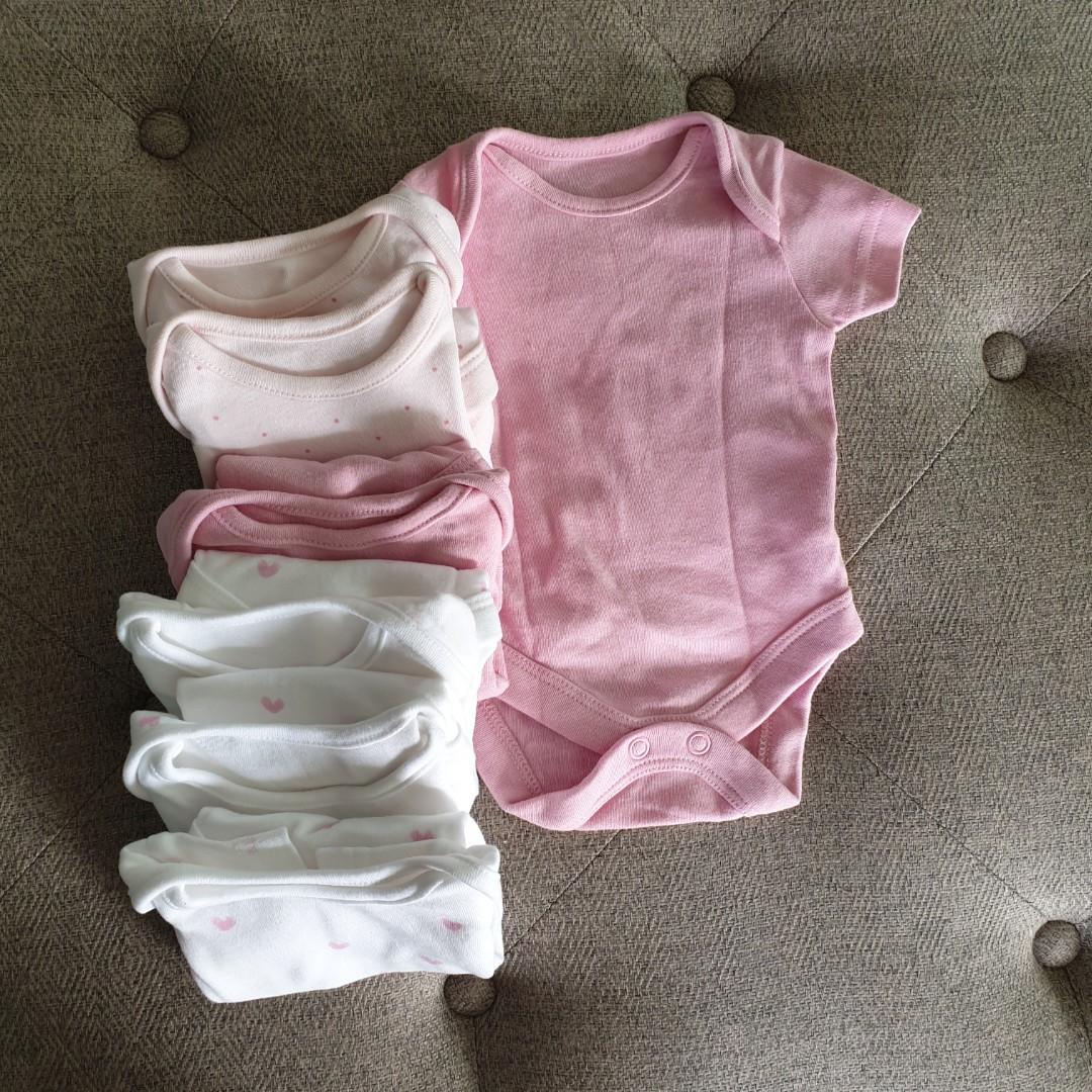 Mothercare baby romper set of 7, Babies 
