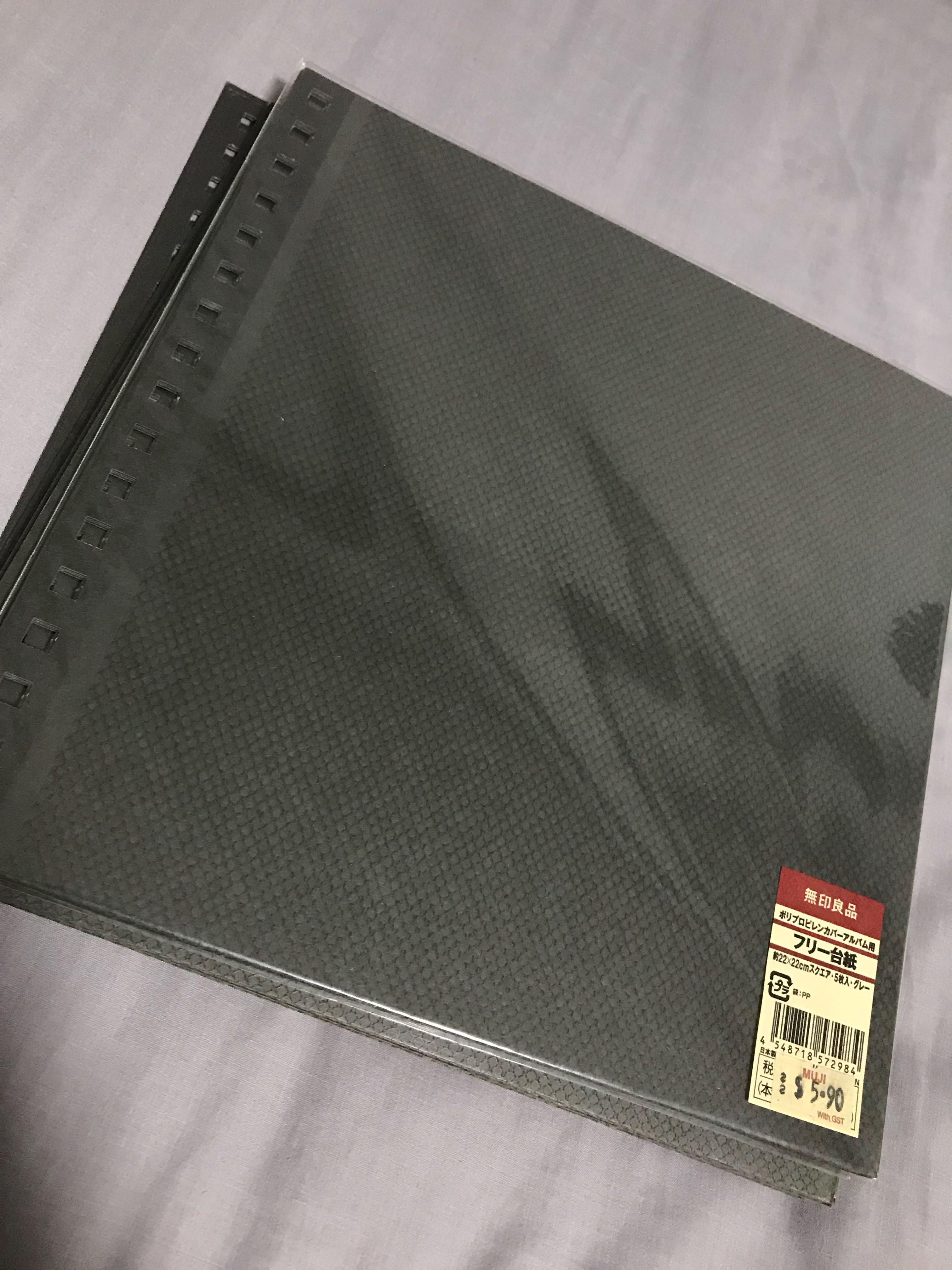 muji photo album sheets, Hobbies & Toys, Stationery & Craft, Craft Supplies & Tools on Carousell