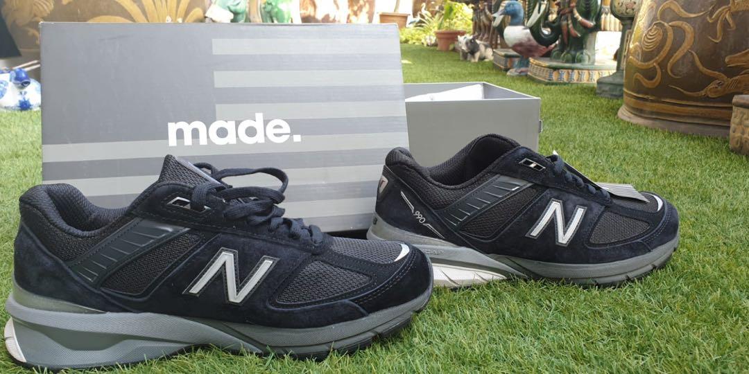 New balance 990 V5 BLACK 2E WIDE, MADE 