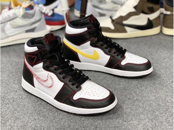 Nike Air Jordan 1 Defiant Tour Yellow Men s Fashion Footwear