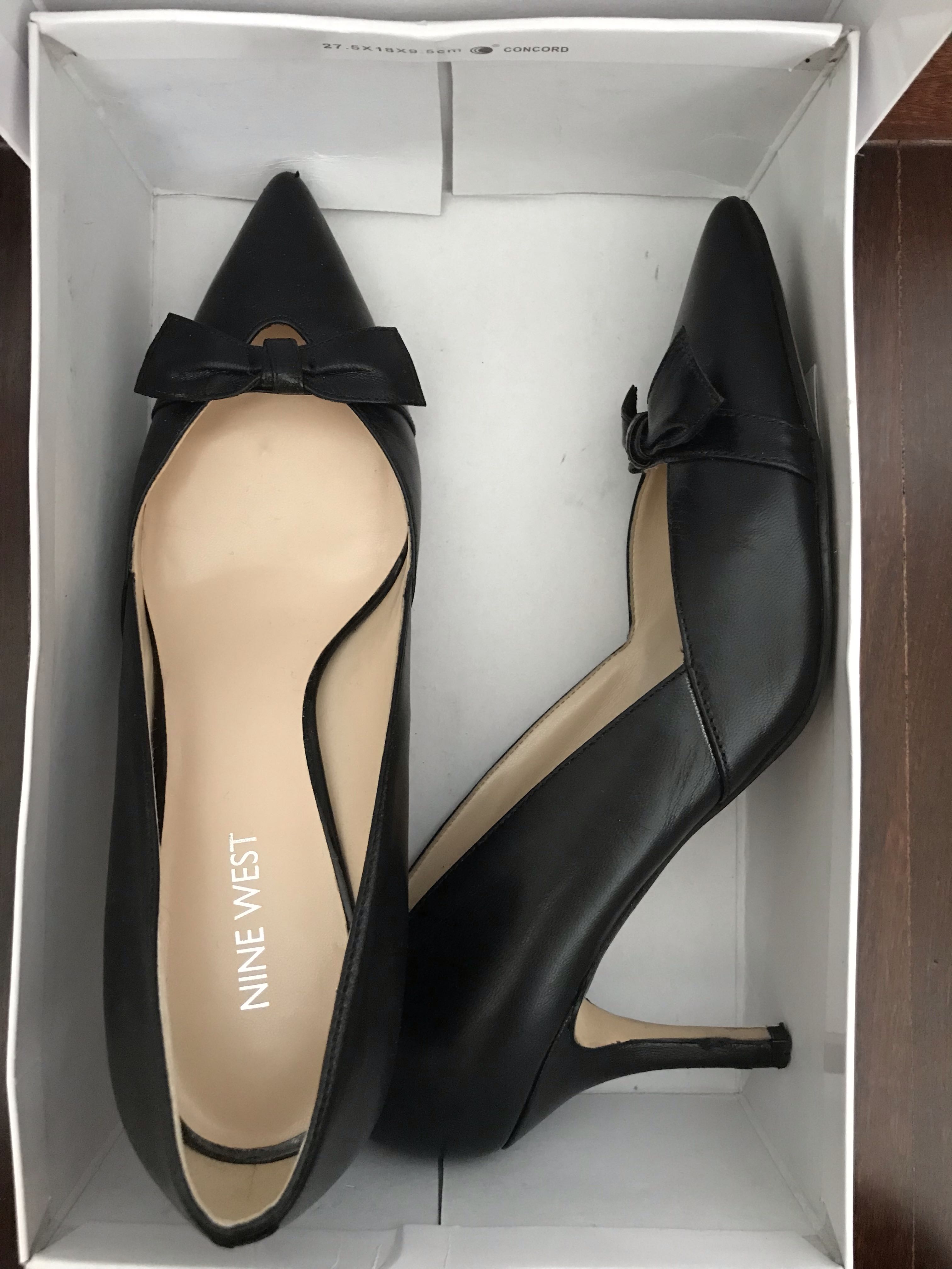 Nine west sale bow heels