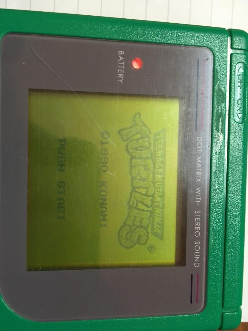 Ninja turtles gameboy classic, Video Gaming, Video Game Consoles