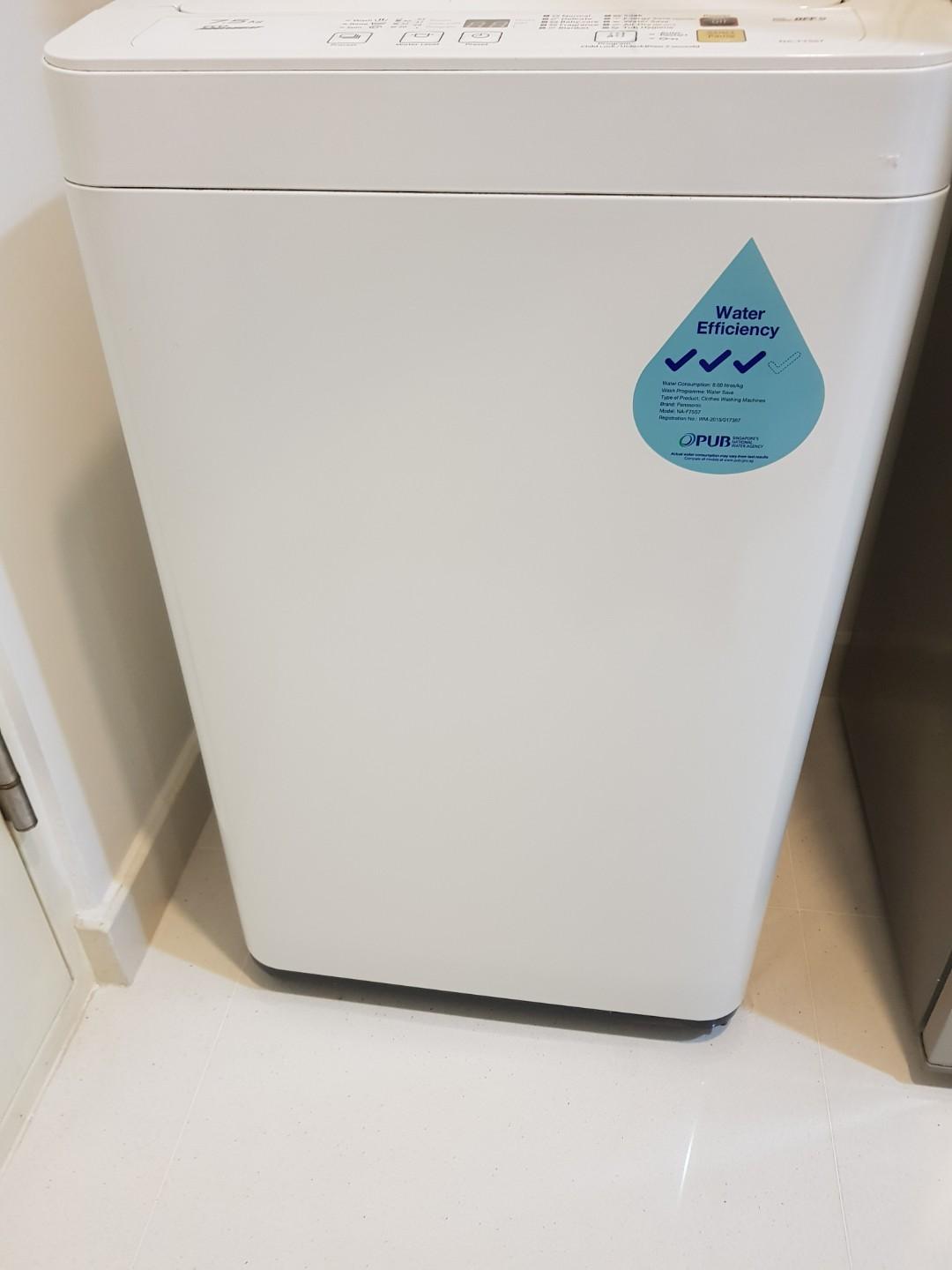 Panasonic Washing Machine with extended warranty, TV & Home Appliances