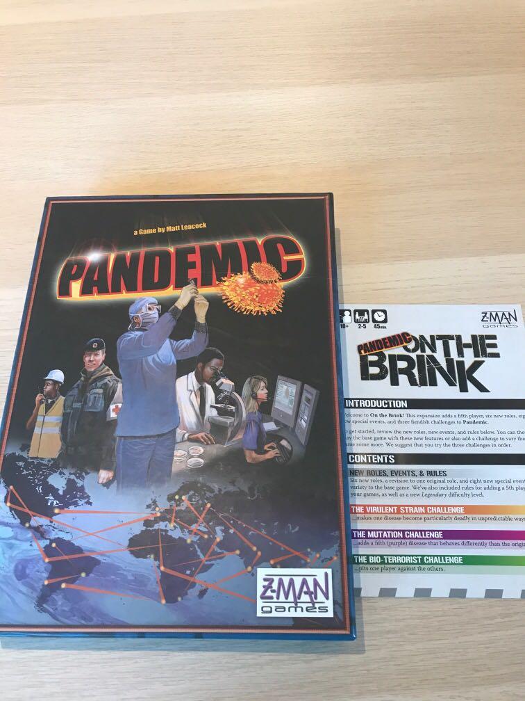 Pandemic On The Brink Expansion SEALED UNOPENED FREE SHIPPING