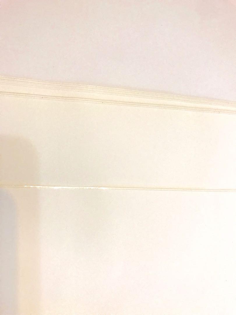 Papilio white waterproof removable vinyl 11x17 10 sheets 美國 防水貼紙 相紙 DIY ...