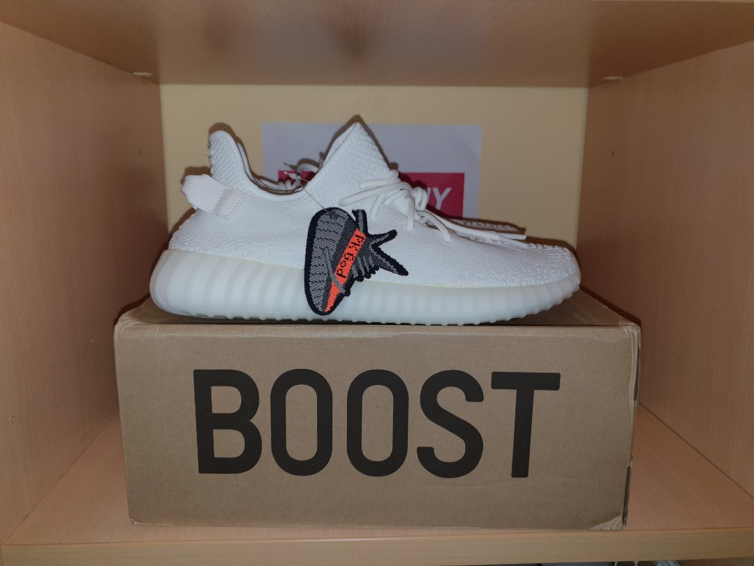 Giy th thao Sneaker Ph n Quang Yeezy 350 V2 Static Shopee