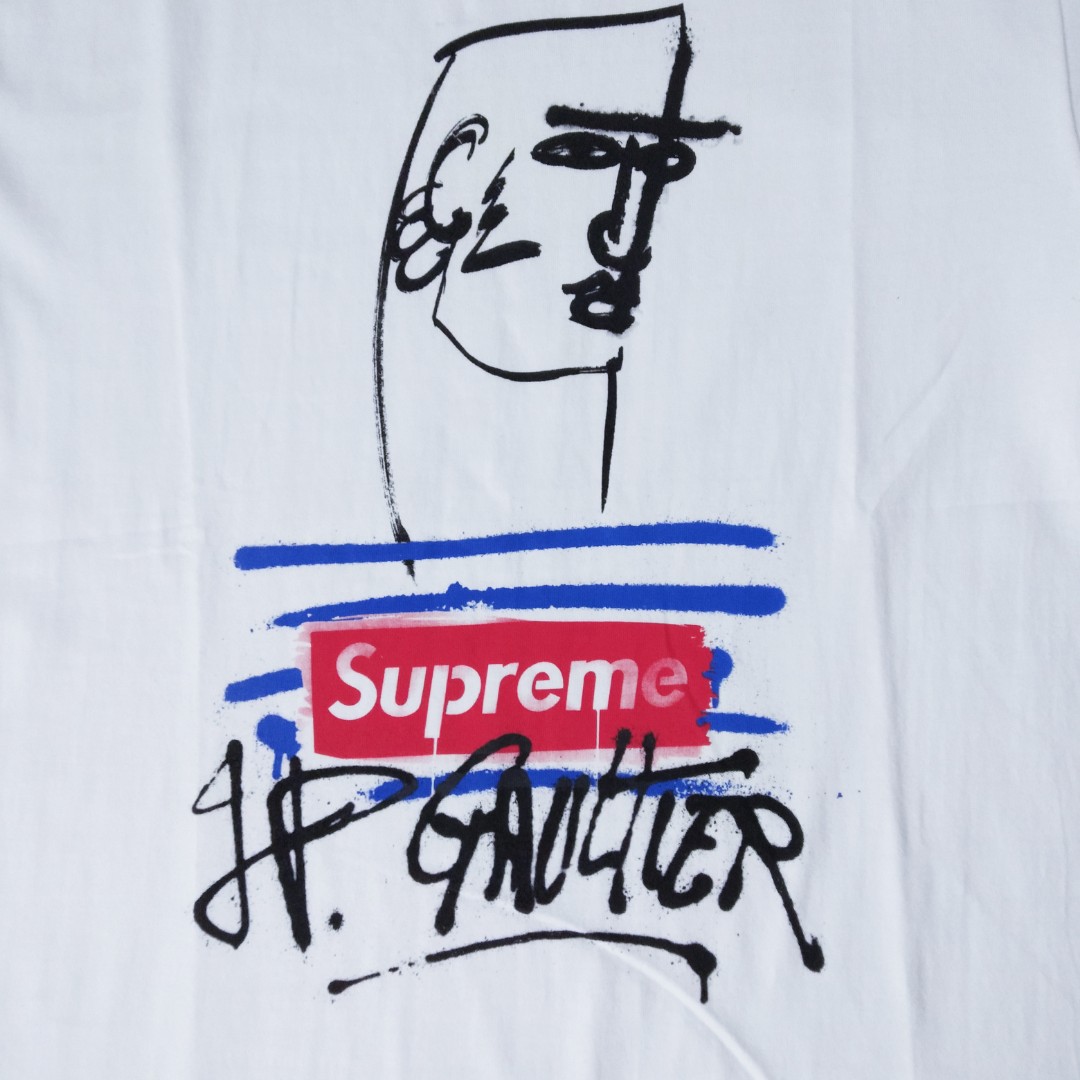 supreme jean paul gaultier tee stockx