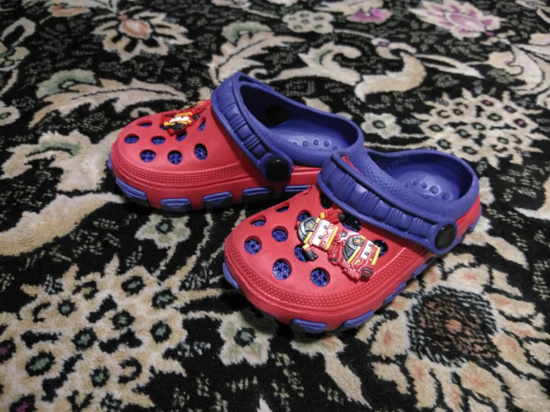 Robocar poli sandle, Babies & Kids, Babies & Kids Fashion on Carousell
