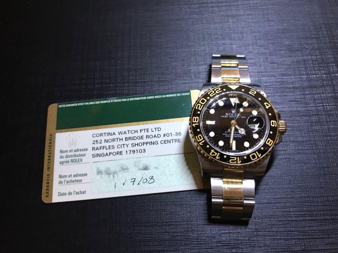 Rolex Gmt Master Ii Model 116713ln Luxury Watches On Carousell