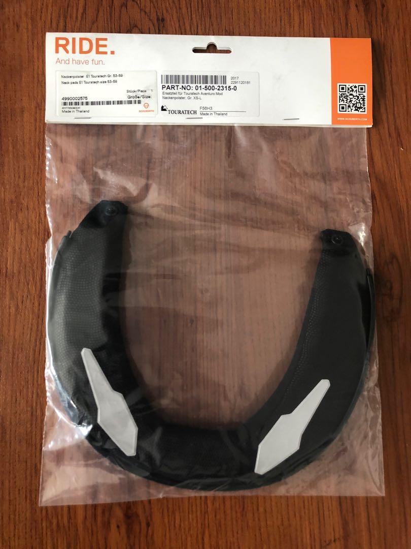 Schuberth And Touratech Helmet Cheek Pad And Neck Roll Motorcycles 