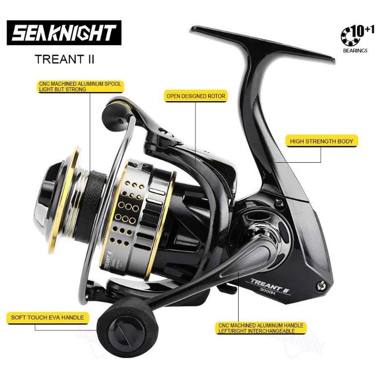 Seaknight Treant II Reel Pancing 3000H 11 Ball Bearing