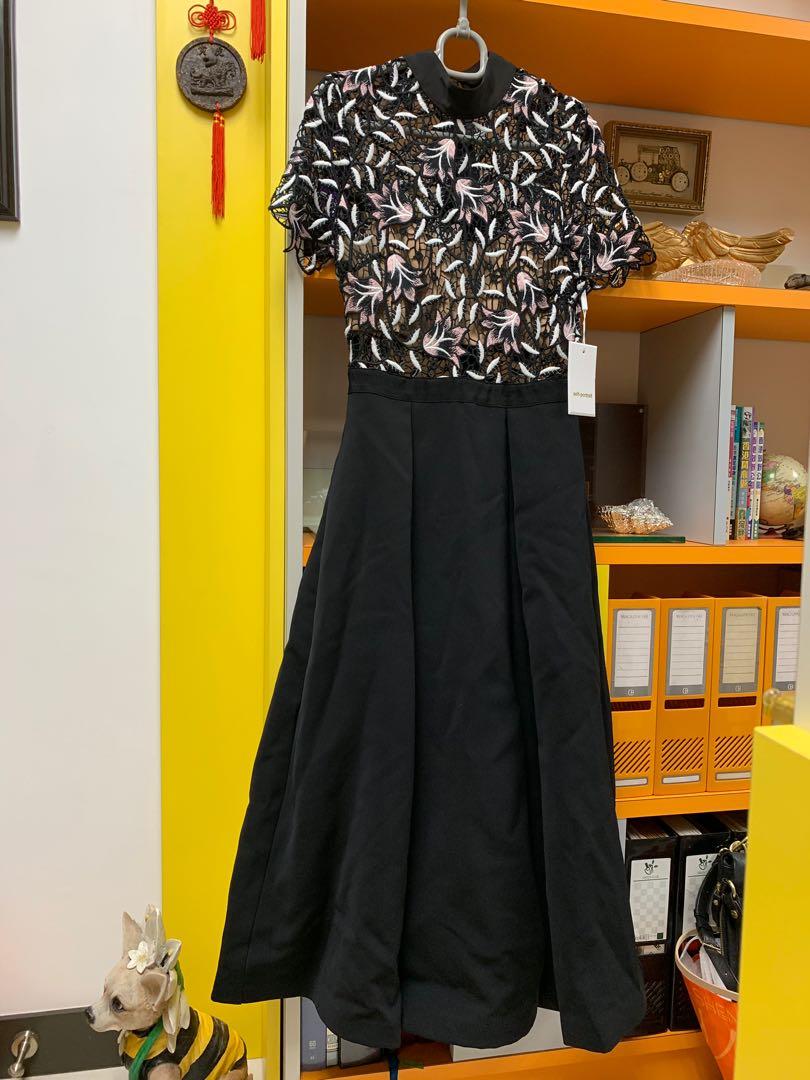 Self portrait nightshade midi dress online