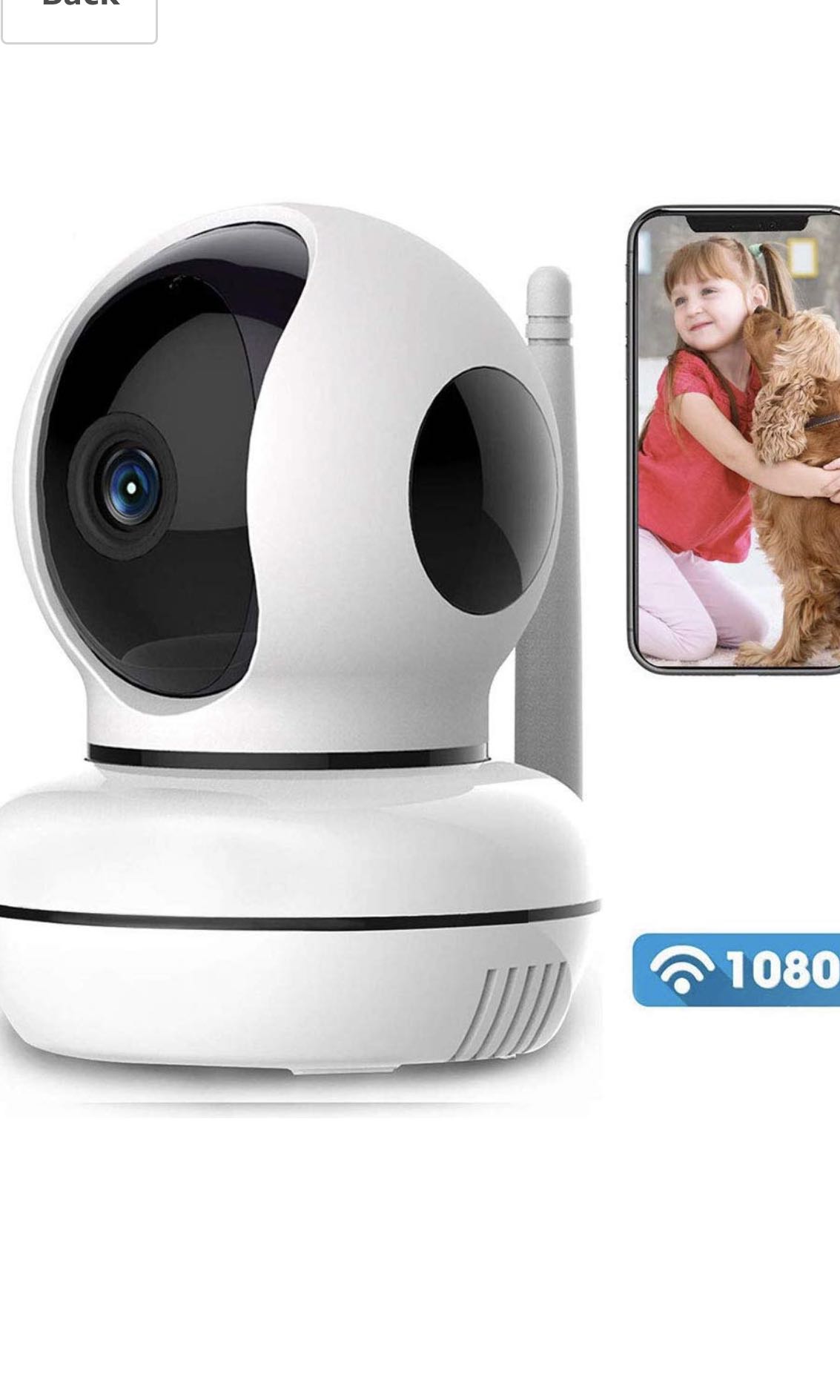 VSTARCAM C46S HD 1080P Wireless WiFi IP Security Camera Support Night Vision