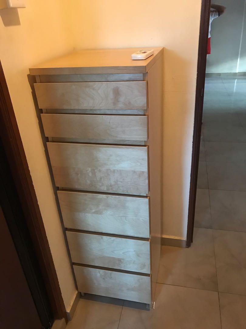 Standing Makeup Cabinet With Drawers Furniture Others On Carousell