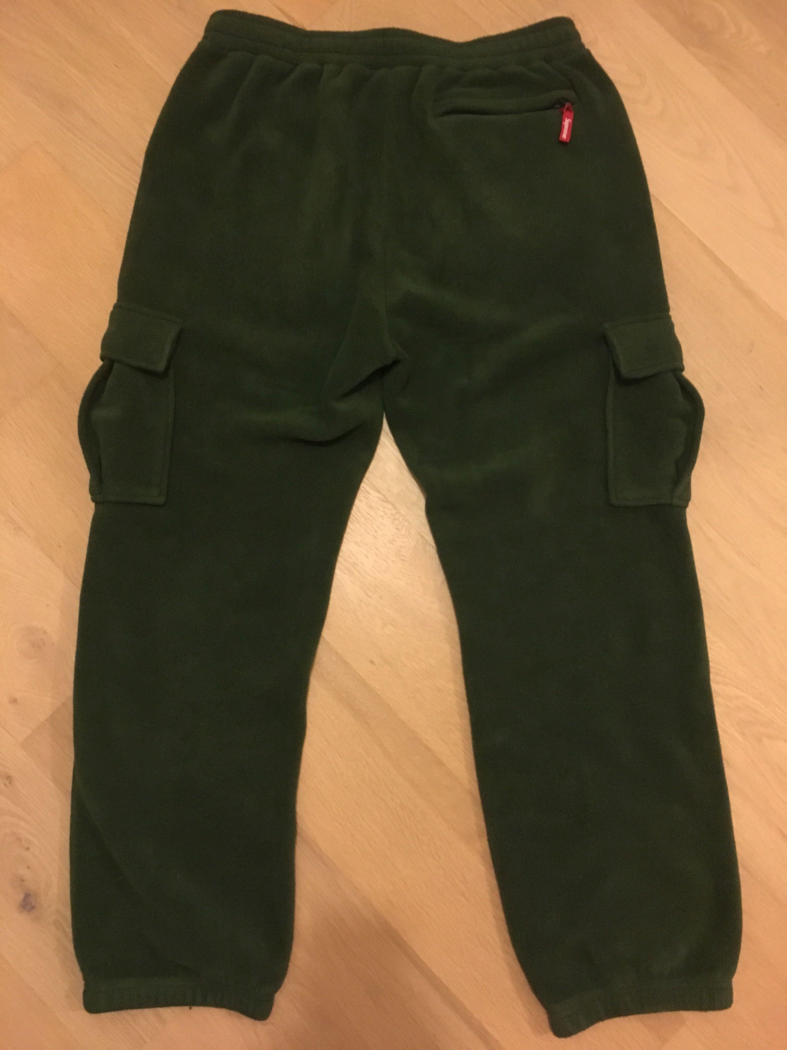 Supreme Polartec Cargo Pant Dark Green, 男裝, 褲＆半截裙, 沙灘褲