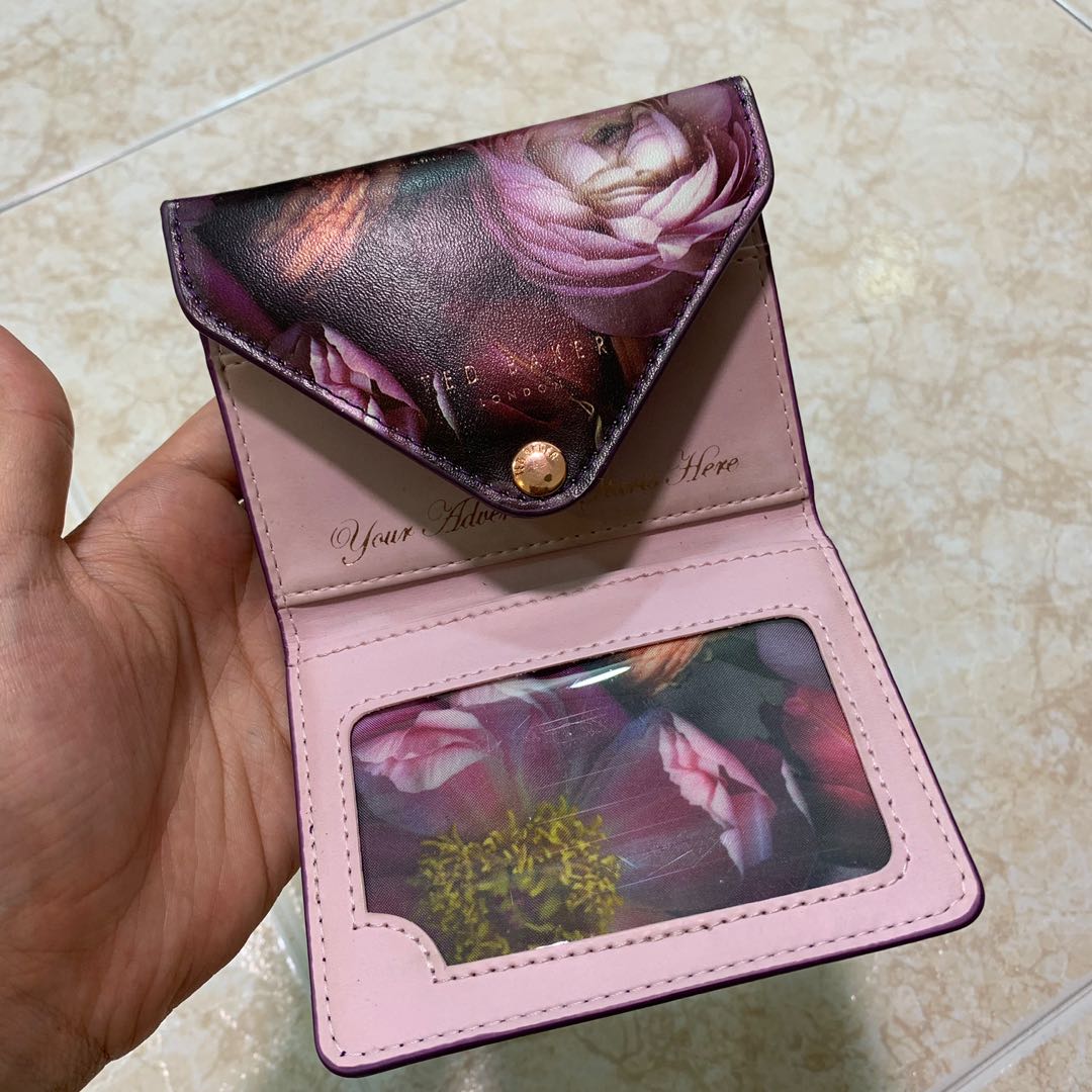 Ted Baker card holder wallet, Women's Fashion, Bags & Wallets, Wallets