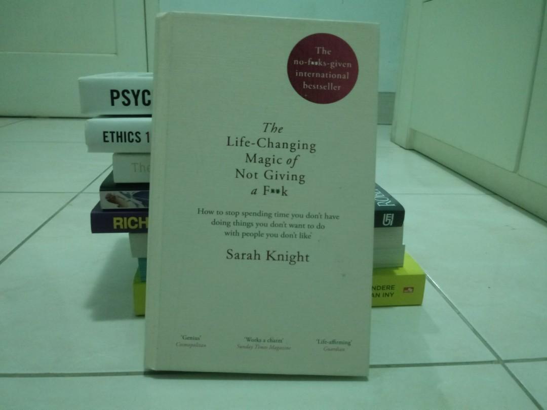 The Life Changing Magic Of Not Giving A F K Books Stationery